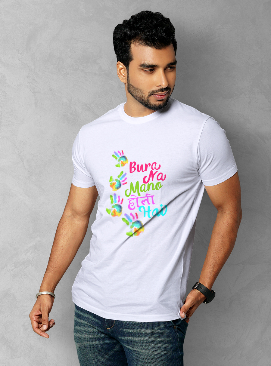 bura na mano holi hai t shirt